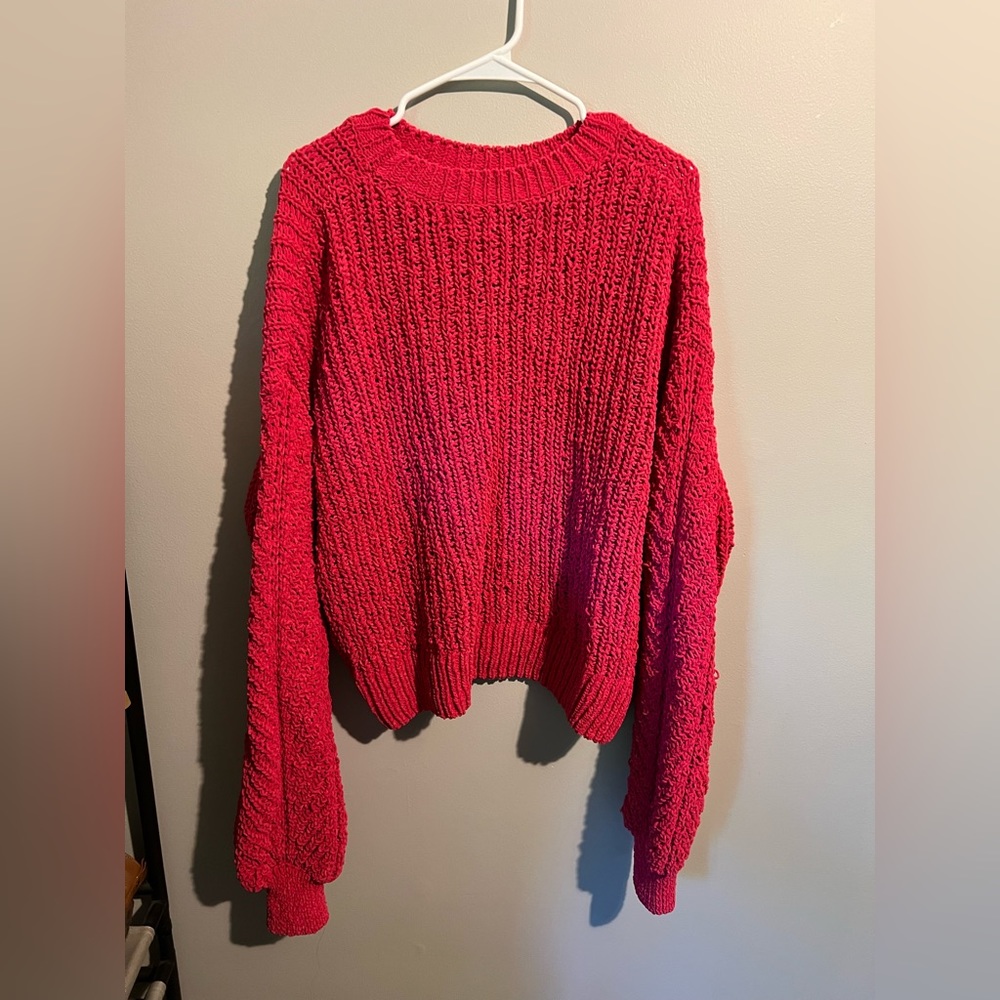 Open Knit Sweater